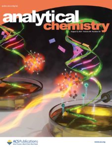 Science cover design for the journal Analytical Chemistry