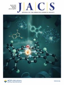 A supplemanty cover for JACS showing a high-valent heme that mimic those found in nature.
