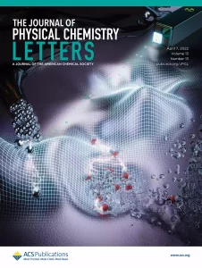 The front cover of JPCL showing a potential energy surface as a result of neutron scattering. This is used to reveal the phonon density of states of liquids.