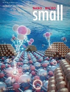 The cover shows a titanium di oxide layer with nanoparticles used to convert nitrogen to ammonia.